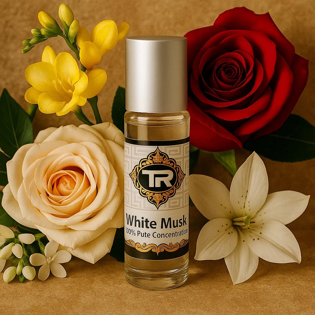 White Musk roll-on perfume body oil - Aroma Paradise