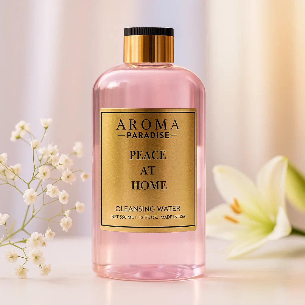 Peace at Home Cleansing Water – Harmony & Tranquility for Your Space - Aroma Paradise