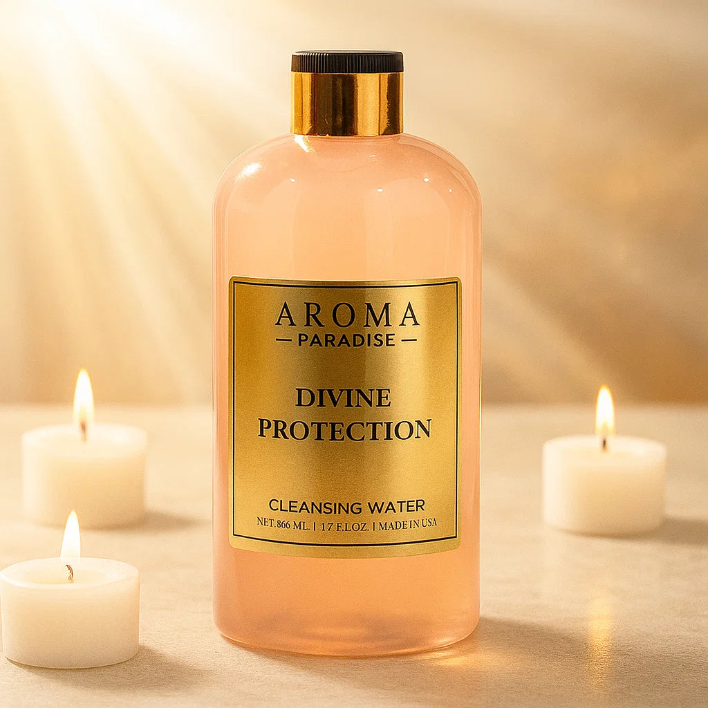 Divine Protection Cleansing Water – Shield & Purify with Positive Energy - Aroma Paradise