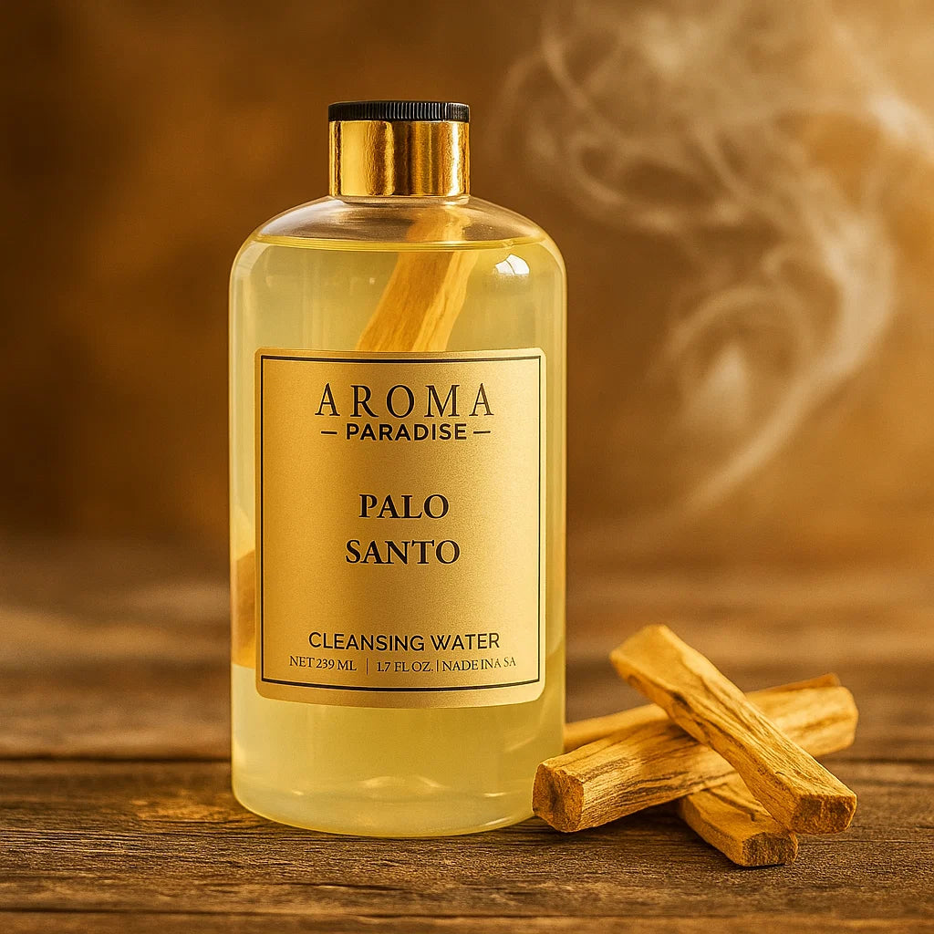 Agua purificadora de Palo Santo: purifica, nutre y restaura el equilibrio.
