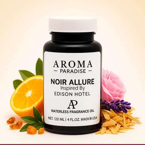 Edison Hotel Inspired waterless fragrance oil bottle - Aroma Paradise