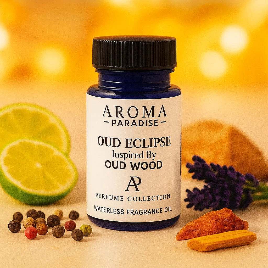 Oud Wood by Tom Ford Perfume Inspired Premium Long-Lasting Waterless Fragrance Oil | For Cold-Air & Waterless Diffusers - Oud Eclipse