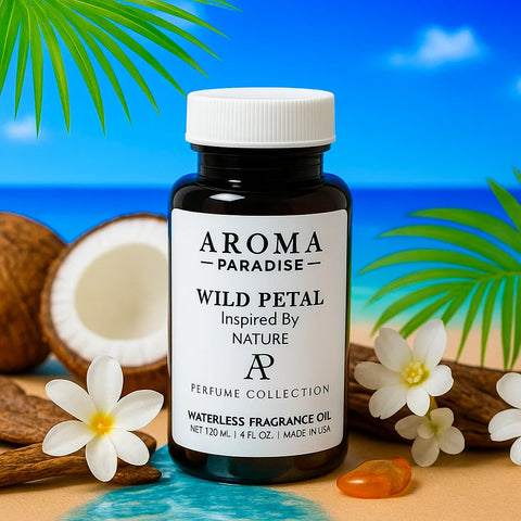 Nature Perfume Inspired waterless fragrance oil bottle - Aroma Paradise