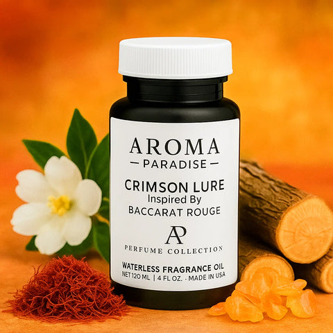 Baccarat Rouge Perfume Inspired waterless fragrance oil bottle - Aroma Paradise