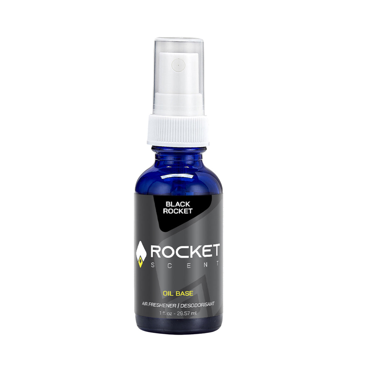 Black Rocket Car Air Freshener