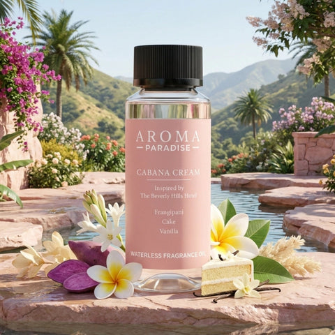 Aroma Paradise Cabana Cream waterless fragrance oil immersive product image