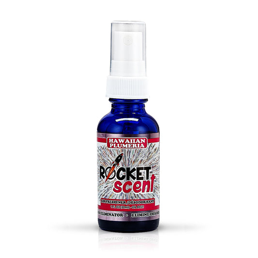 Hawaiian Plumeria Rocket Car Air Freshener