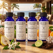Hotel Fragrance Oil 4-Pack 2 with Mandalay Bay, Ritz, Shangri-La and W inspired scents