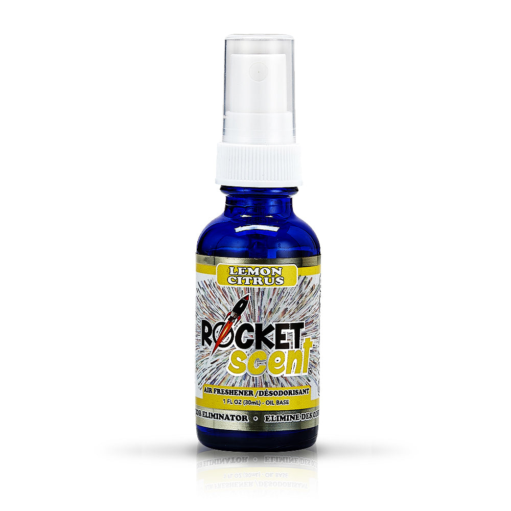 Lemon Citrus Rocket Car Air Freshener
