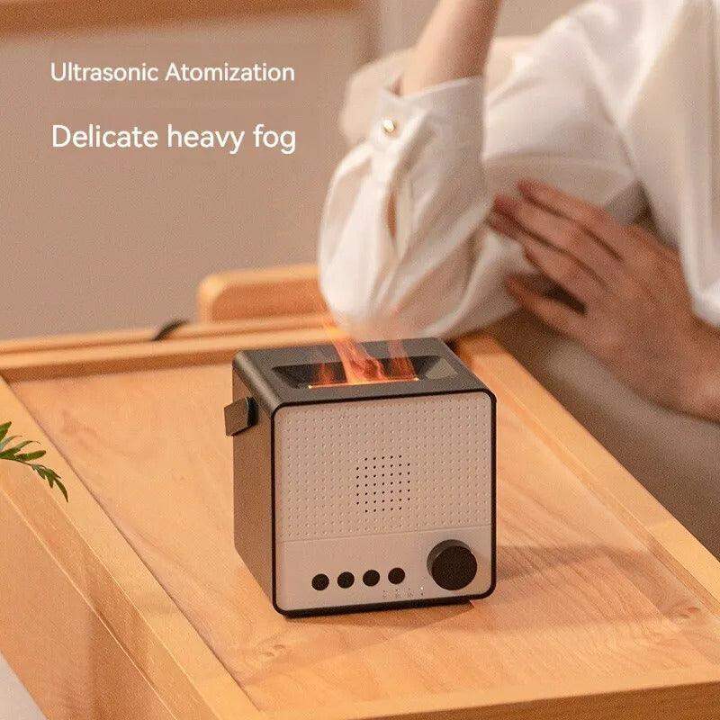 Square Bluetooth Essential Oil Scent Diffuser Humidifier - Default Title