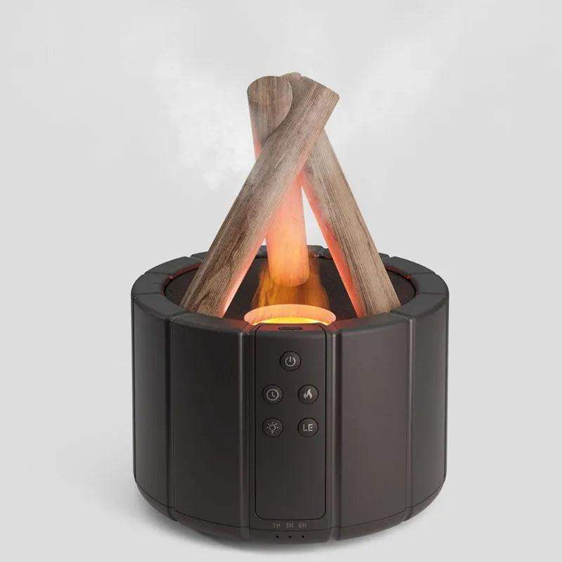 Bonfire Essential Oil Scent Diffuser Humidifier - Black