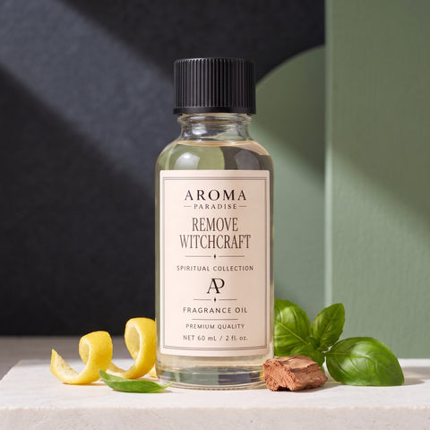 Remove Witchcraft spiritual fragrance oil in an editorial scent setting - Aroma Paradise