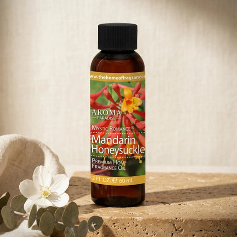 Mandarin Honeysuckle Premium Long-Lasting Fragrance & Essential Oil | For Diffusers, Candles & Soaps