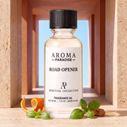 Road Opener spiritual fragrance oil in an editorial scent setting - Aroma Paradise