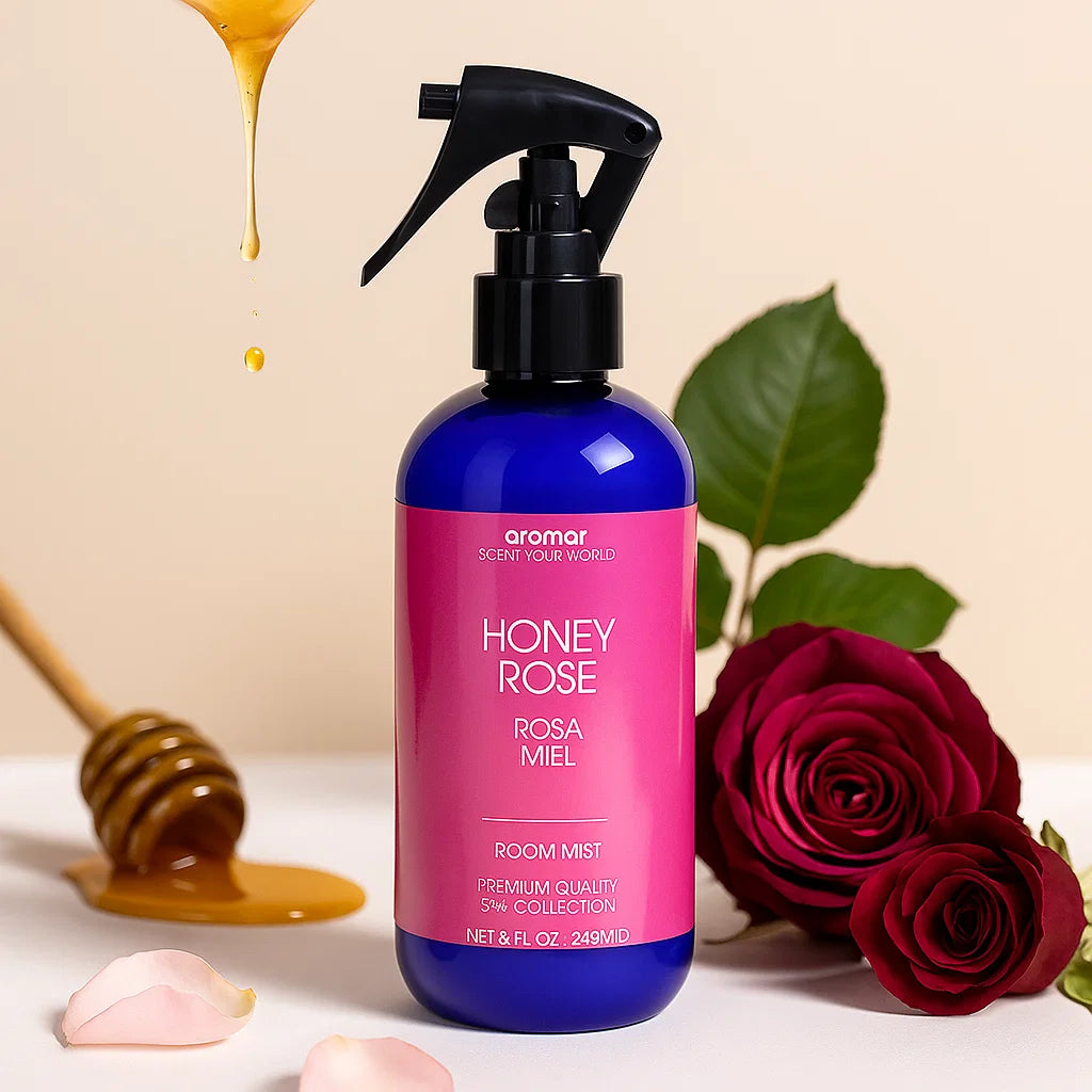 Honey Rose room mist spray 8oz - Aroma Paradise