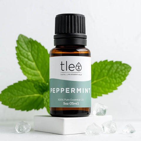 Peppermint Essential Oil – Tleo - 100% Pure & Natural Aromatherapy Oil fragrance oil - Aroma Paradise