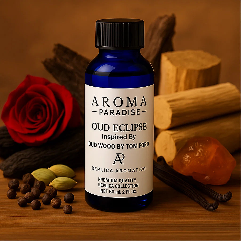 Oud Wood (Tom Ford) Perfume inspired Premium Long-Lasting Fragrance & Essential Oil | For Diffusers, Candles & Soaps
