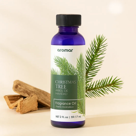 Christmas Tree Premium Long-Lasting Fragrance & Essential Oil | For Diffusers, Candles & Soaps - Aromar