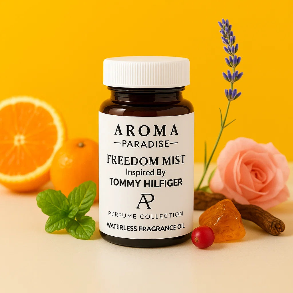 Tommy Hilfiger Perfume Inspired Premium Long-Lasting Waterless Fragrance Oil | For Cold-Air & Waterless Diffusers - Freedom Mist