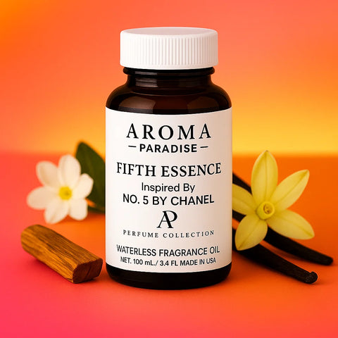 No 5 by Chanel Perfume Inspired waterless fragrance oil bottle - Aroma Paradise