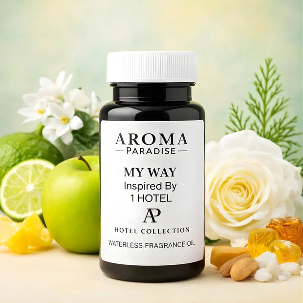 1 Hotel Inspired Waterless Fragrance Oil – Eucalyptus, Soft Jasmine & Light Amber – For Cold-Air Diffusers - My Way