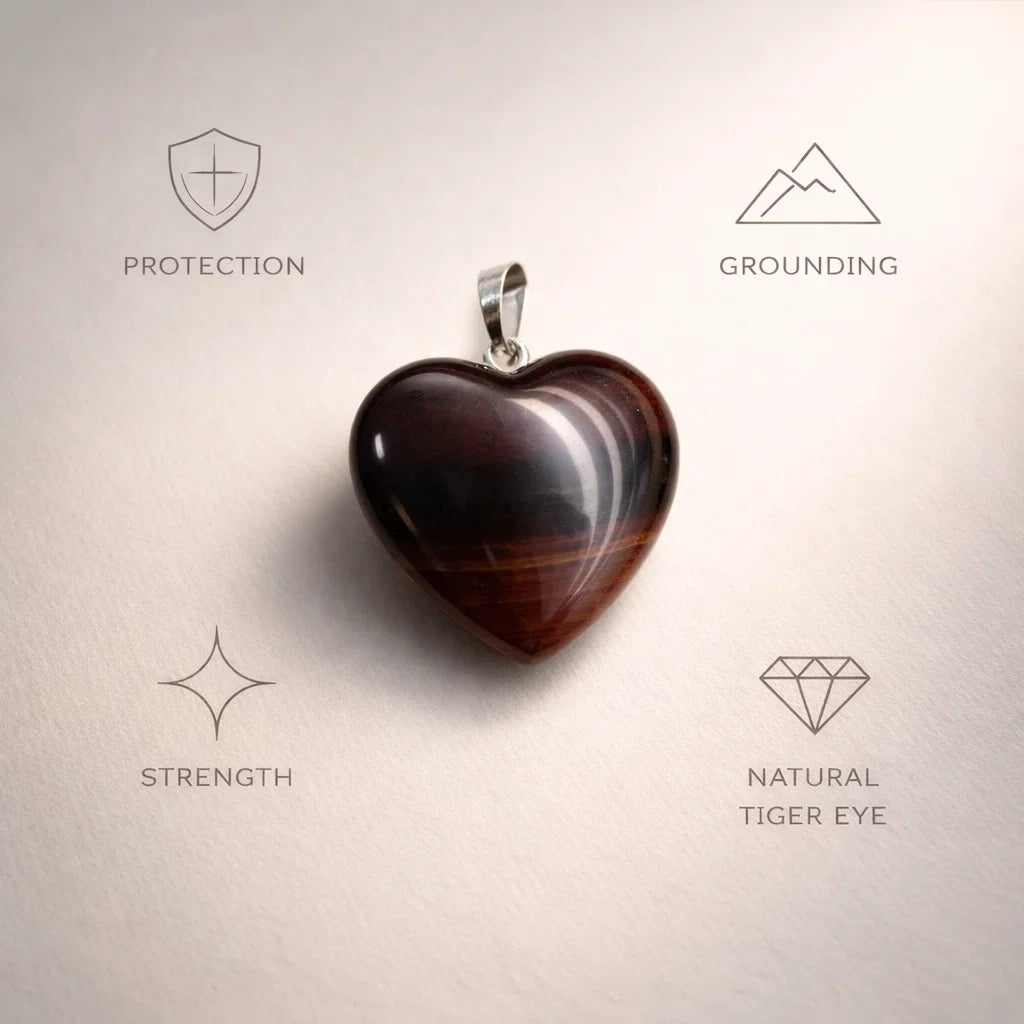 Heart Crystal Pendant – Natural Healing Energy Jewelry - image 9 - Aroma Paradise