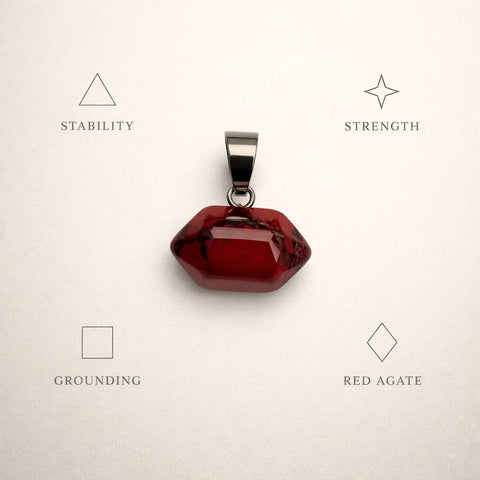 Octagon Crystal Pendant | Natural Crystal Jewelry crystal pendant necklace - Aroma Paradise