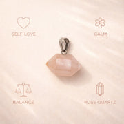 Octagon Crystal Pendant | Natural Crystal Jewelry crystal pendant necklace - image 7 - Aroma Paradise