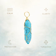 Hexagon Crystal Net Pendant – Natural Stone Point Jewelry - natural stone point necklace - image 7 - Aroma Paradise