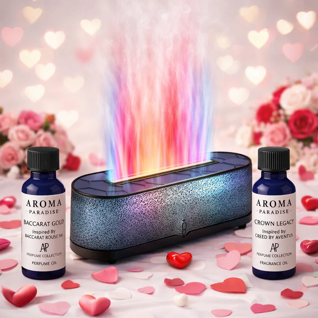 The Fireside Romance Bundle - Baccarat and Creed inspired Fragrance Oil aroma diffuser - Aroma Paradise
