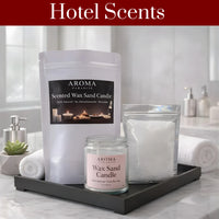 Hotel Collection | Pearled Scented Sand Wax Candle Kit & Refill