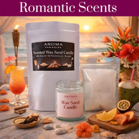 Romantic Collection | Pearled Scented Sand Wax Candle Kit & Refill