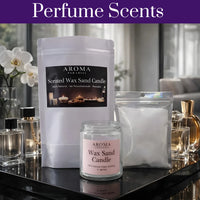 Perfume Collection | Pearled Scented Sand Wax Candle Kit & Refill