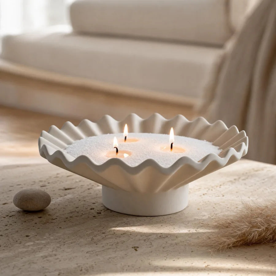 Sand candles